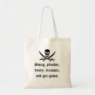Een piraatzak. tote bag