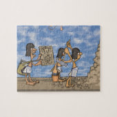 Een piramide bouwen legpuzzel (Horizontaal)