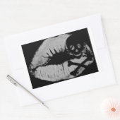 Een piratenkus rechthoekige sticker (Envelop)