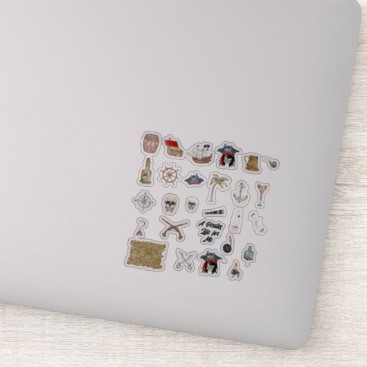 Een Piratenleven voor mij Sticker (Detail)