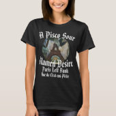 Een Pisco Sour met de naam Desire verliet Bank Par T-shirt (Voorkant)