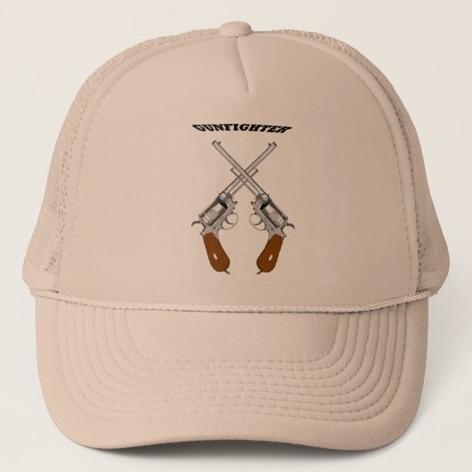 EEN PISTOOL FIGHTER TRUCKER PET (Voorkant)