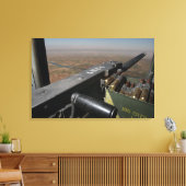 Een pistool van 50 kaliber canvas afdruk (Insitu (Woonkamer))