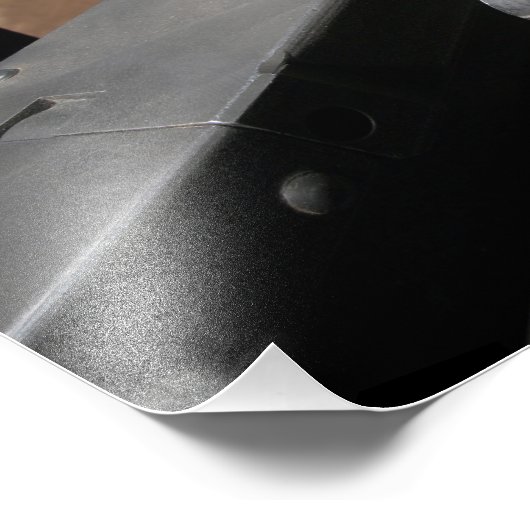 Een pistool van 50 kaliber foto afdruk (Hoek)