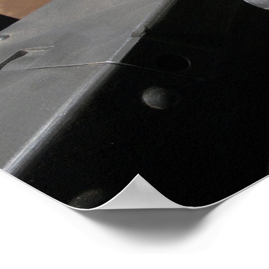 Een pistool van 50 kaliber poster (Hoek)