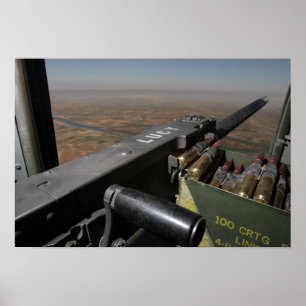 Een pistool van 50 kaliber poster