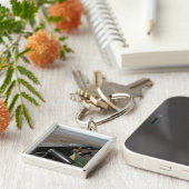 Een pistool van 50 kaliber sleutelhanger (Zijkant)