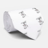 Een Pit Bull Smile Stropdas (Opgerold)