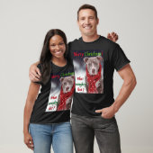 Een pitbull of Staffordshire Bull Terrier hond Chr T-shirt (Unisex)