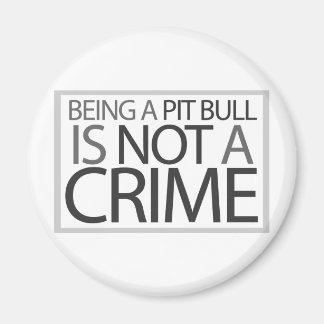 Een pitbull zijn is geen misdaad magneet
