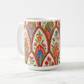 EEN PITTIGE BEKER KOFFIEMOK (Voorkant links)
