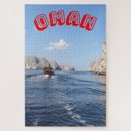 Een pittoreske kustscène. legpuzzel