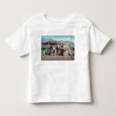 Een Piute Indian Camp met NativesNevada Kinder Shirts (Voorkant)