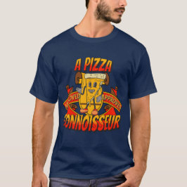 Een Pizza Connoisseur, Elegant cool dad gift T-shirt
