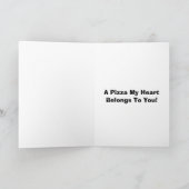 Een pizza Mijn Hart behoort tot u de Kaart van het (Binnen)
