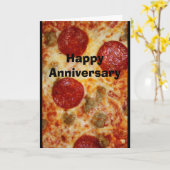 Een pizza Mijn Hart behoort tot u de Kaart van het (Gele Bloem)