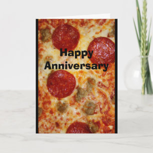 Een pizza Mijn Hart behoort tot u de Kaart van het