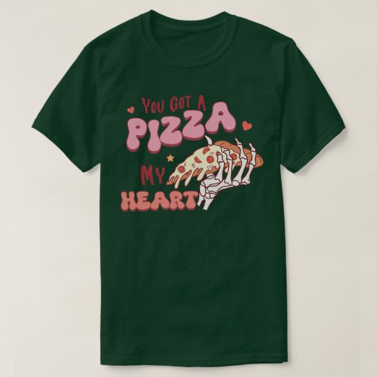 Een pizza van mijn hart 1 t-shirt (Design voorkant)