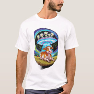 Een pizzaplakje high-five een burger. t-shirt