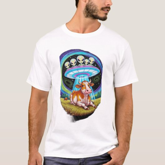 Een pizzaplakje high-five een burger. t-shirt (Voorkant)