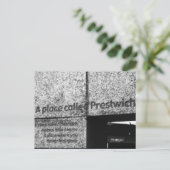 Een plaats genaamd Prestwich Briefkaart (Staand voorkant)