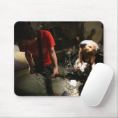 Een plaats om de Muismat van de Groep van de Vreem (Met muis)