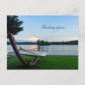 Een plaats om het denken van uw Briefkaart te onts (Voorkant)