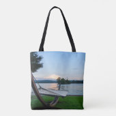 Een plaats om over Canvas tas te ontspannen (Achterkant)