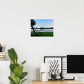Een plaats om te ontlasten poster (Thuiskantoor)