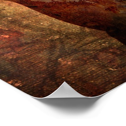 Een plaats om te rusten (Violin Art Poster) Poster (Hoek)