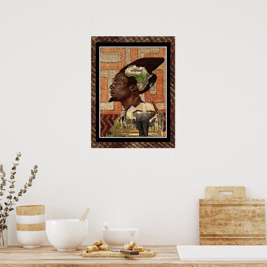 Een plaats van de wijsheid poster (Keuken)