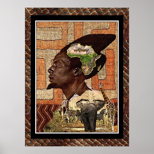 Een plaats van de wijsheid poster (Voorkant)