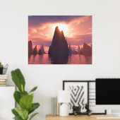 Een plaats van pieken poster (Thuiskantoor)