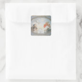 Een plafondontwerp dat de Apotheose van Vierkante Sticker (Tas)