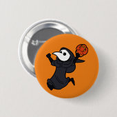 Een Plague Friendly Halloween. Ronde Button 5,7 Cm (Voorkant /achterkant)