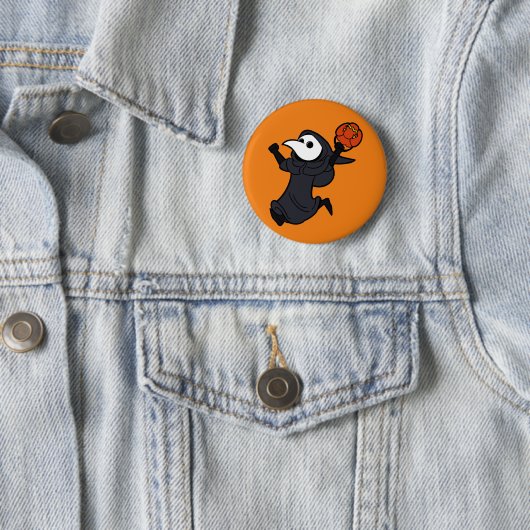 Een Plague Friendly Halloween. Ronde Button 5,7 Cm (In situ)