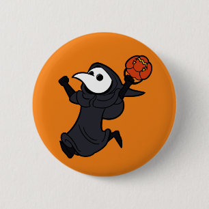 Een Plague Friendly Halloween. Ronde Button 5,7 Cm