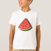 Een plak watermeloen t-shirt (Voorkant)