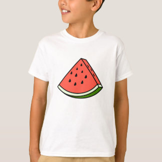 Een plak watermeloen t-shirt