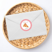 Een Plakje Plezier 1e Verjaardag Pizza Stickerstok