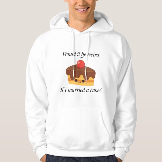 Een plakje pure gelukzaligheid & nieuwsgierigheid hoodie (Voorkant)