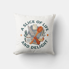 Een plakje van het leven en logo van het bedrijf D Kussen