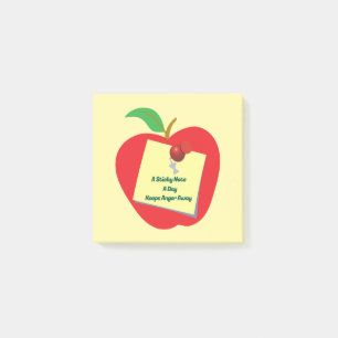Een plakkerig briefje per dag houdt woede weg post-it® notes