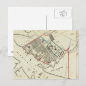 Een plan van het eigendom van de Hampton Normal Briefkaart (Voorkant / Achterkant)