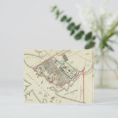 Een plan van het eigendom van de Hampton Normal Briefkaart (Staand voorkant)