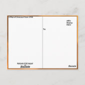 Een plan van Liverpool uit 1796 Briefkaart (Achterkant)