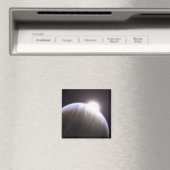 Een planeet buiten de zon met haar moederster magneet (Insitu (Vaatwasser))