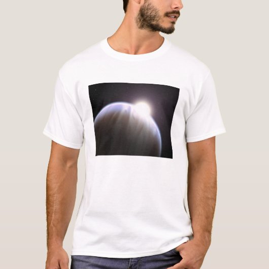 Een planeet buiten de zon met haar moederster t-shirt (Voorkant)