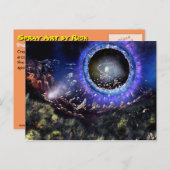 Een planeet ontmantelen briefkaart (Voorkant / Achterkant)