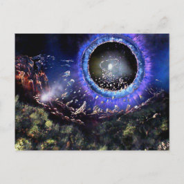 Een planeet ontmantelen briefkaart